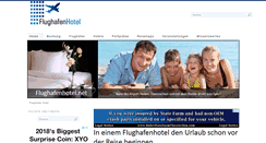 Desktop Screenshot of flughafenhotel.net
